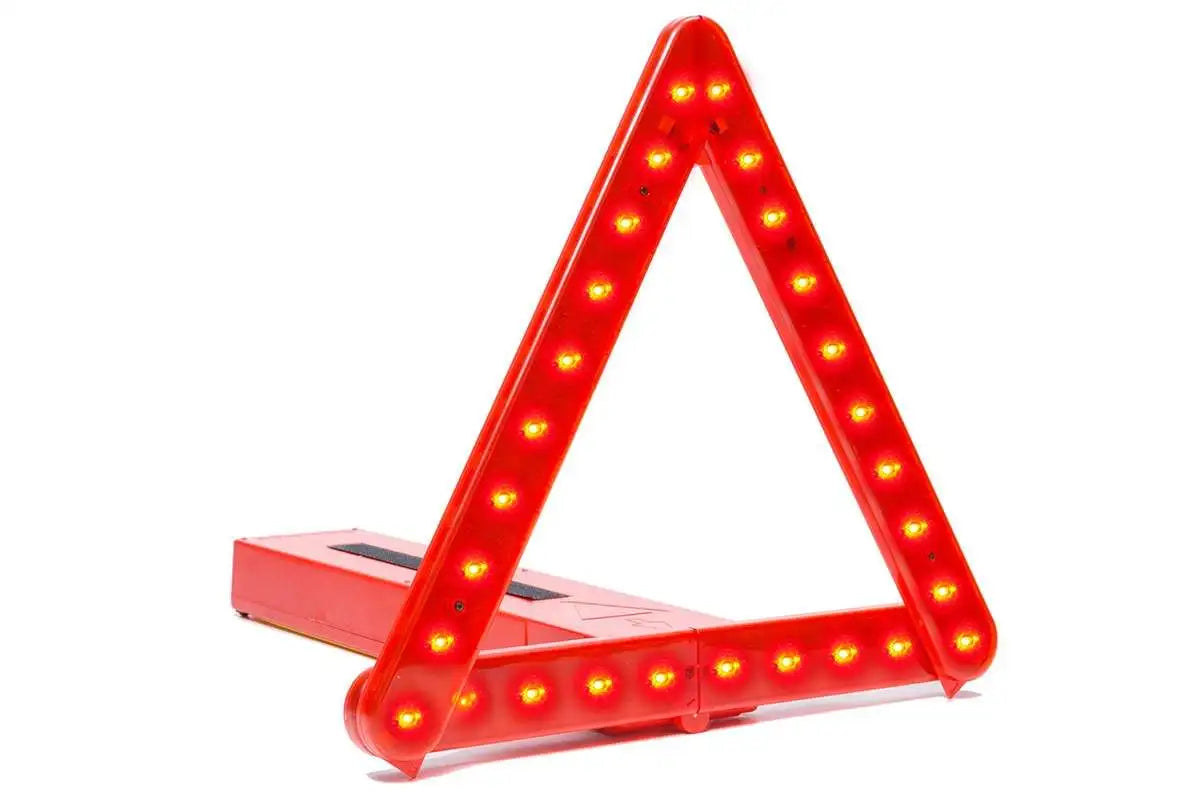 BriteAngle Flashing LED Warning Triangle